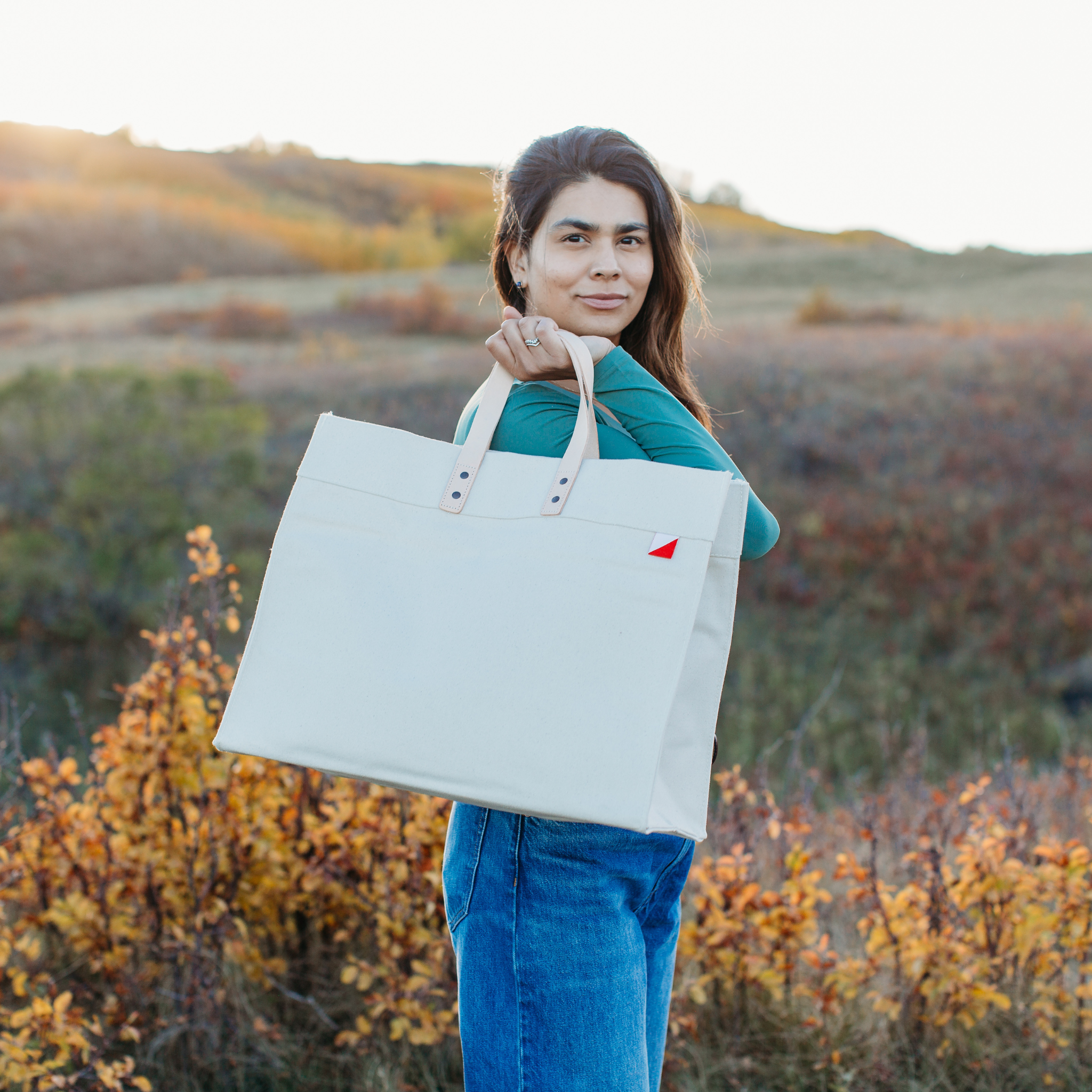 Box tote top
