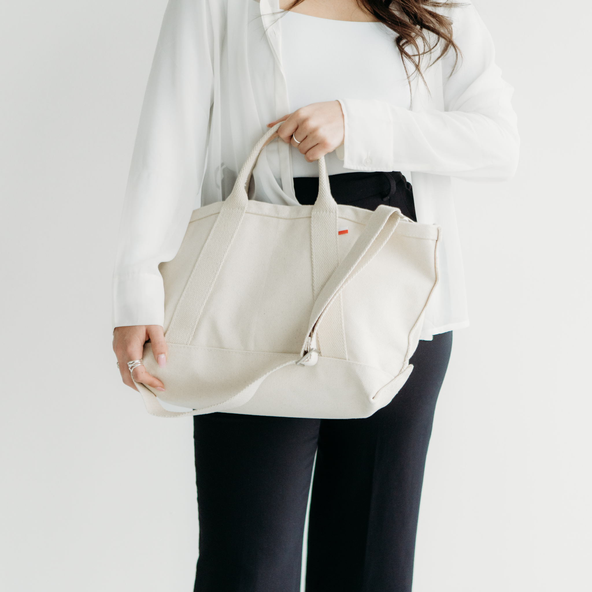 ShoreBags Utility Canvas Crossbody Tote