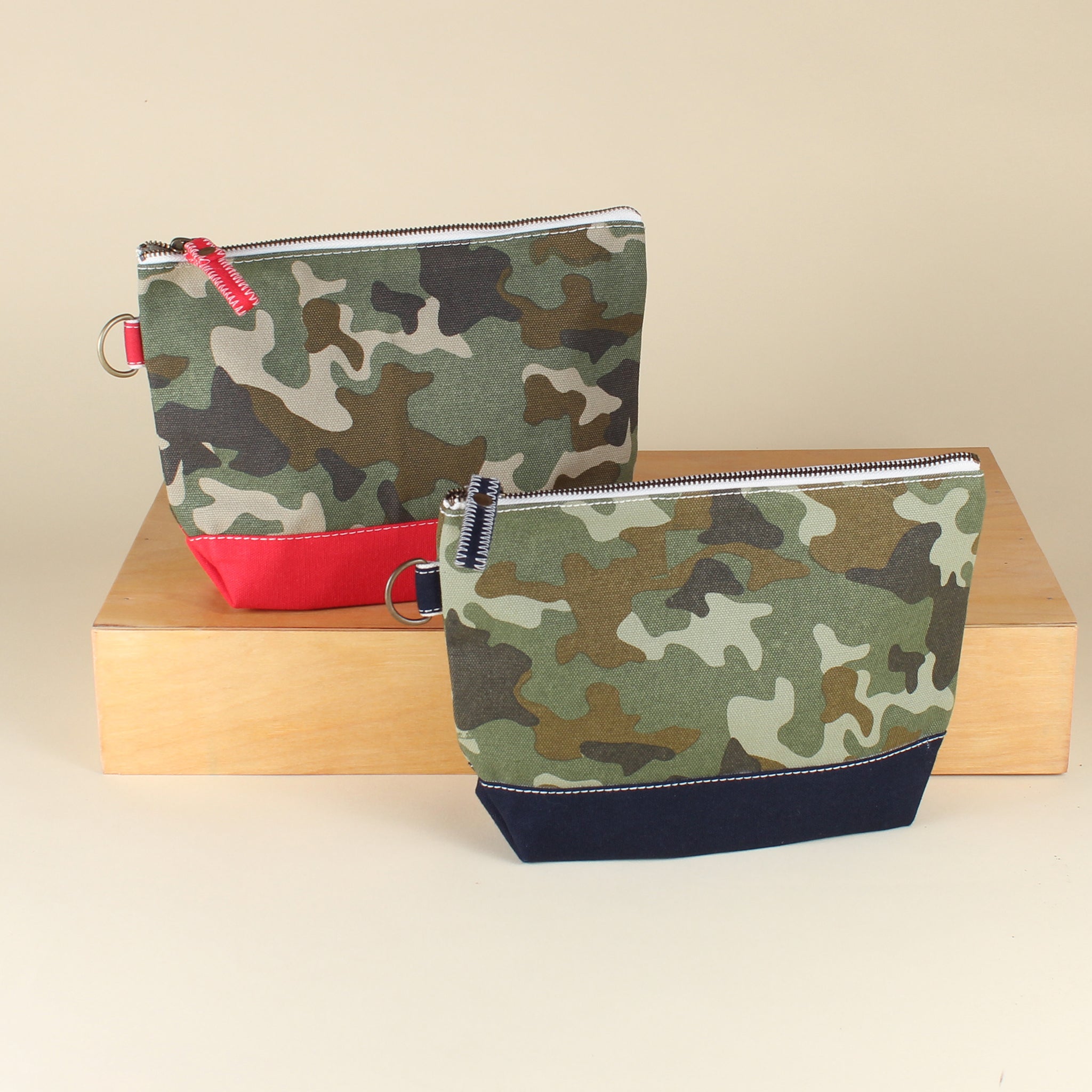 All In Zip Top Pouch in Venture Camo Print ShoreBags